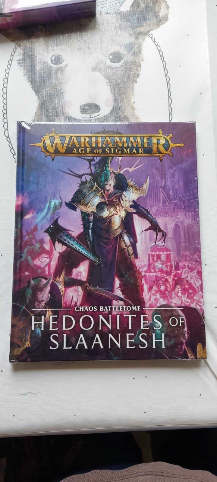 Battletome + Warscroll Cards Hedonites of Slaanesh 2021 [ENG] - FOLIA