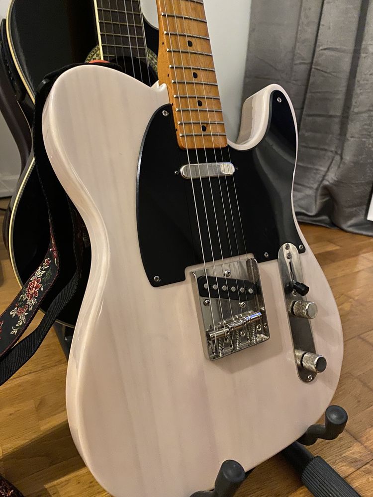 Telecaster Squier Classic Vibe 50s MN, White Blonde