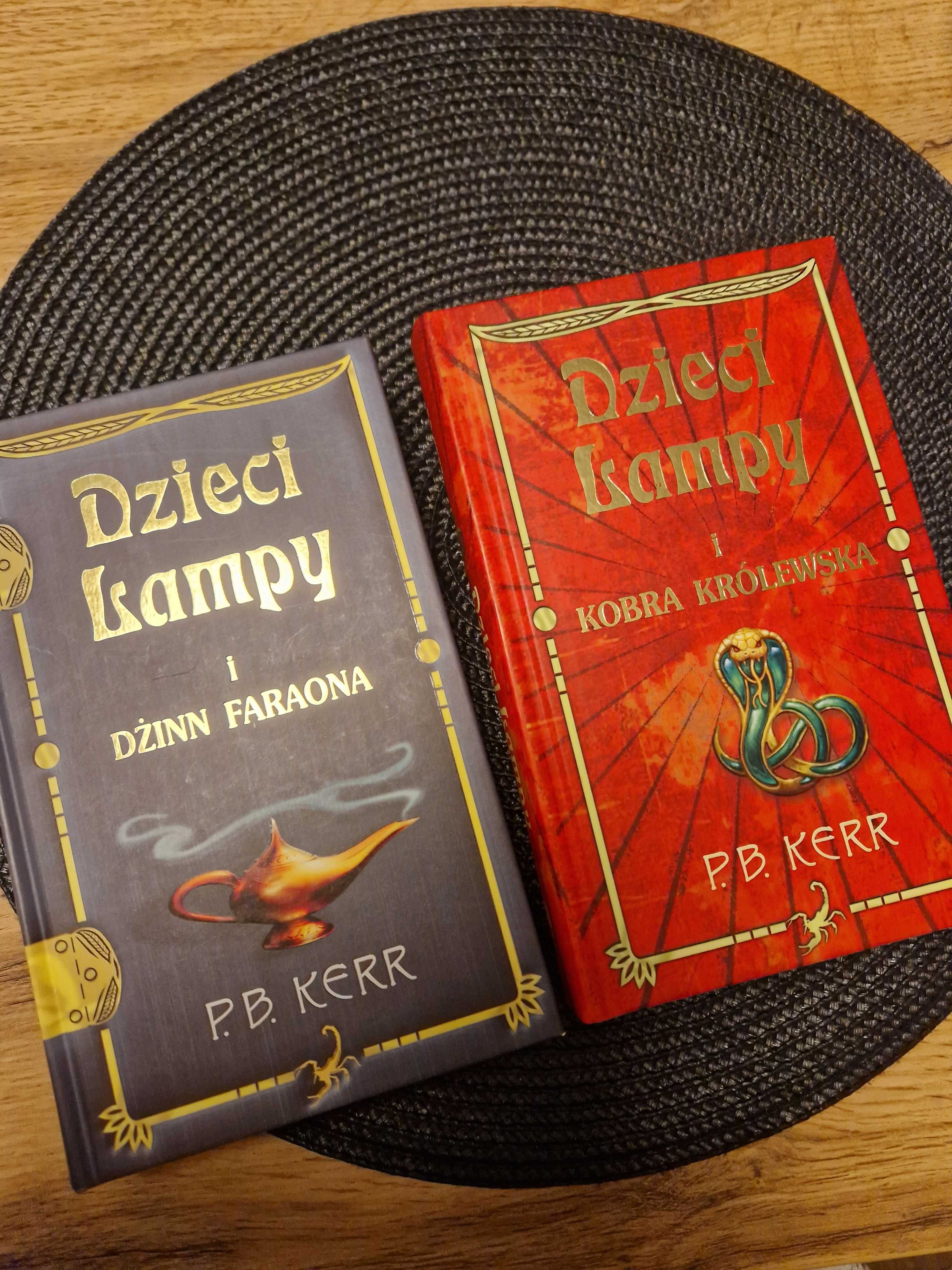 Dzieci lampy i Dżin Faraona i Kobra Królewska P. B. Kerr