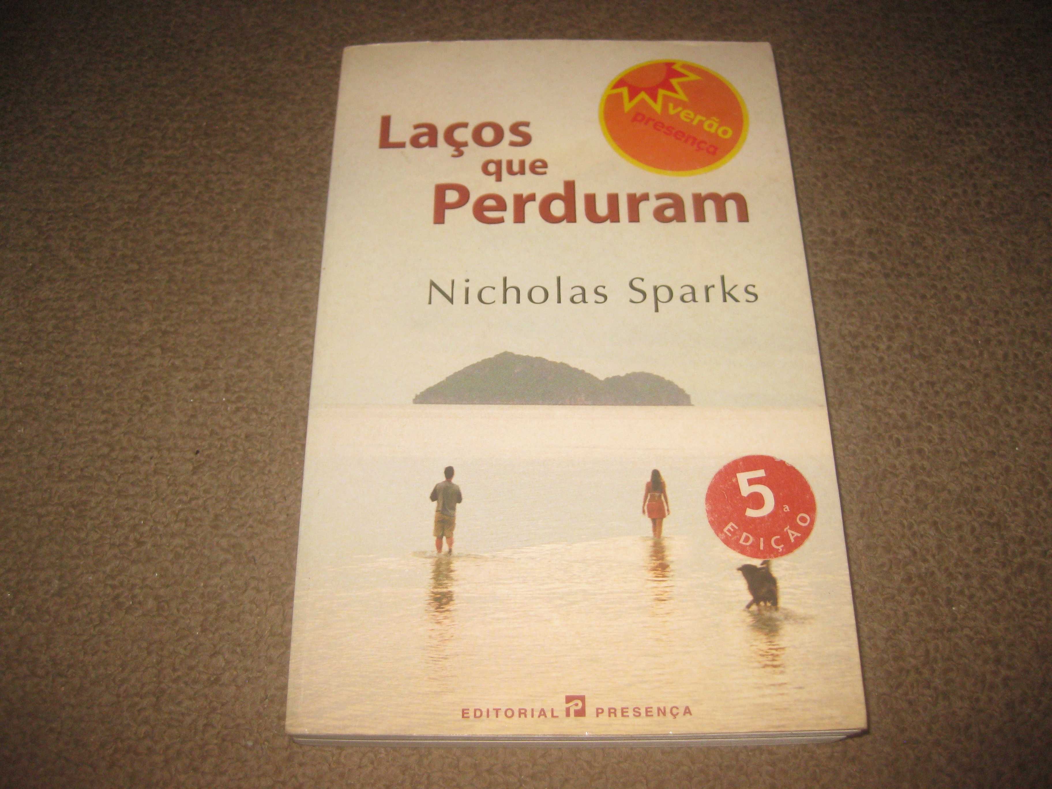 Livro "Laços que Perduram" de Nicholas Sparks