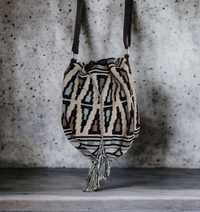 Torebka - worek  Boho  Wayuu Hand Made