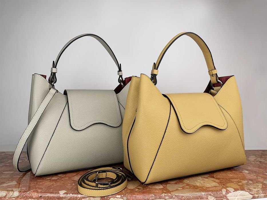 Сумка женская кожаная Virginia Conti 03439 Италия сумка жіноча шкіряна