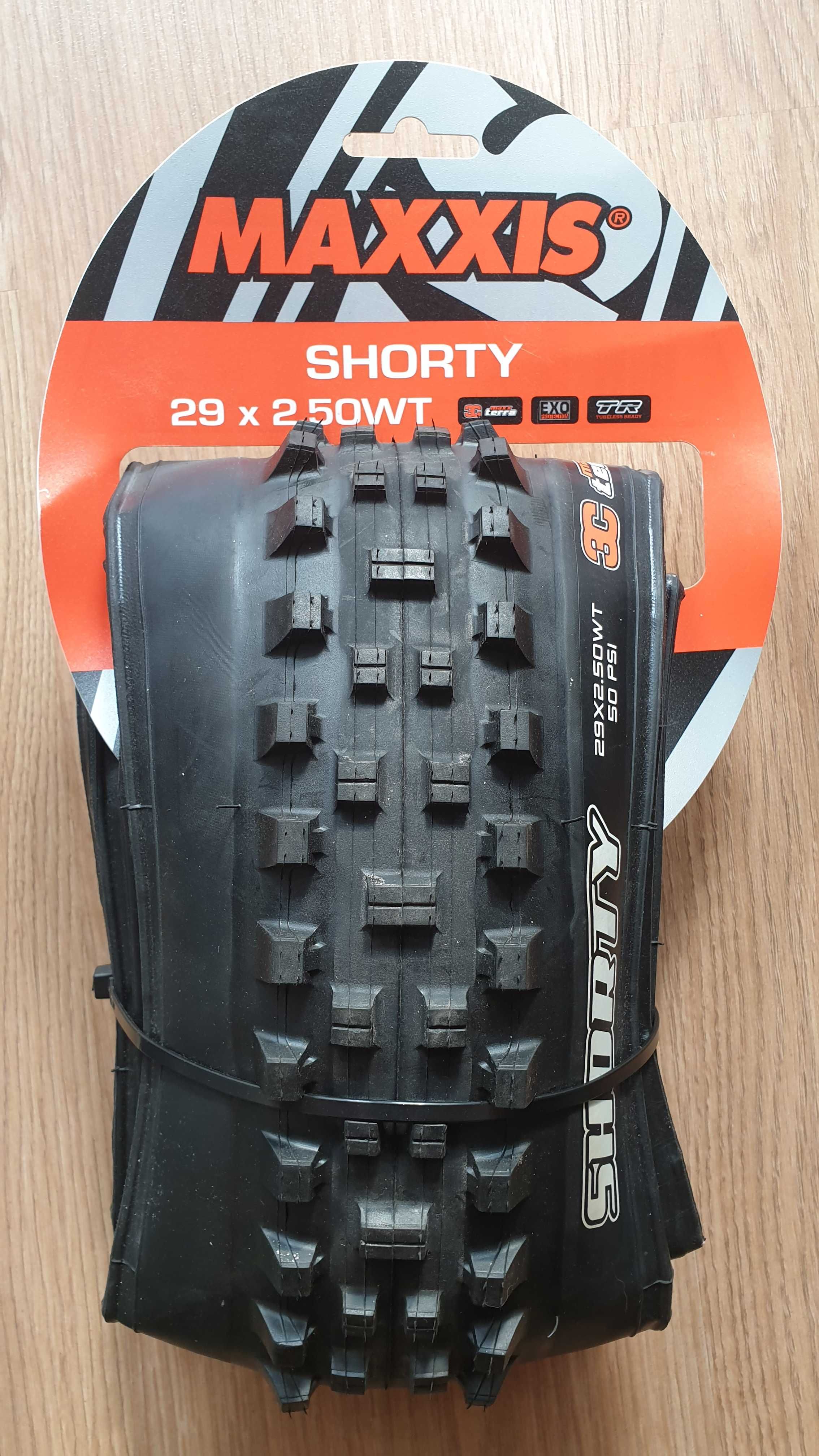 Maxxis Shorty 29x2.50 3C MaxxTerra EXO TL opona NOWA