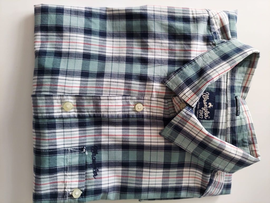 Wrangler koszula w kratę.