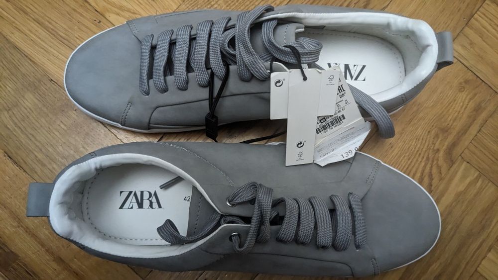 Продам мужские кеды Zara новые 42