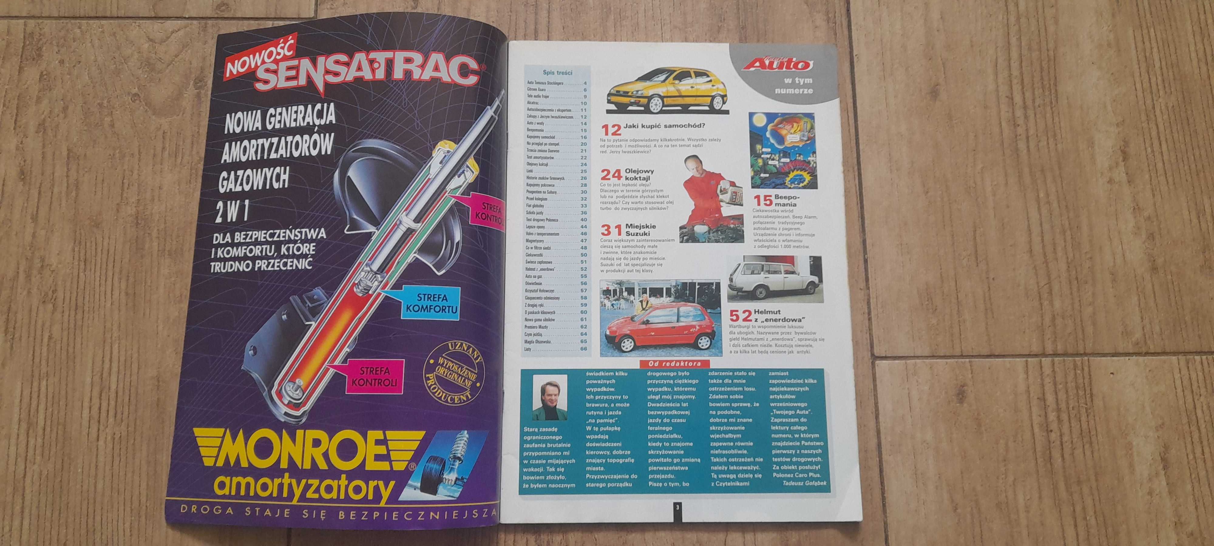 Miesięcznik "Twoje Auto" - nr 7 z września 1997 roku