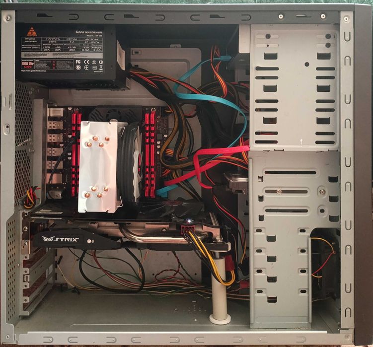 Мощный новый игровой ПК, память 32гб/1.1Тб.,Windows11(25H2)+WiFi +BT.5