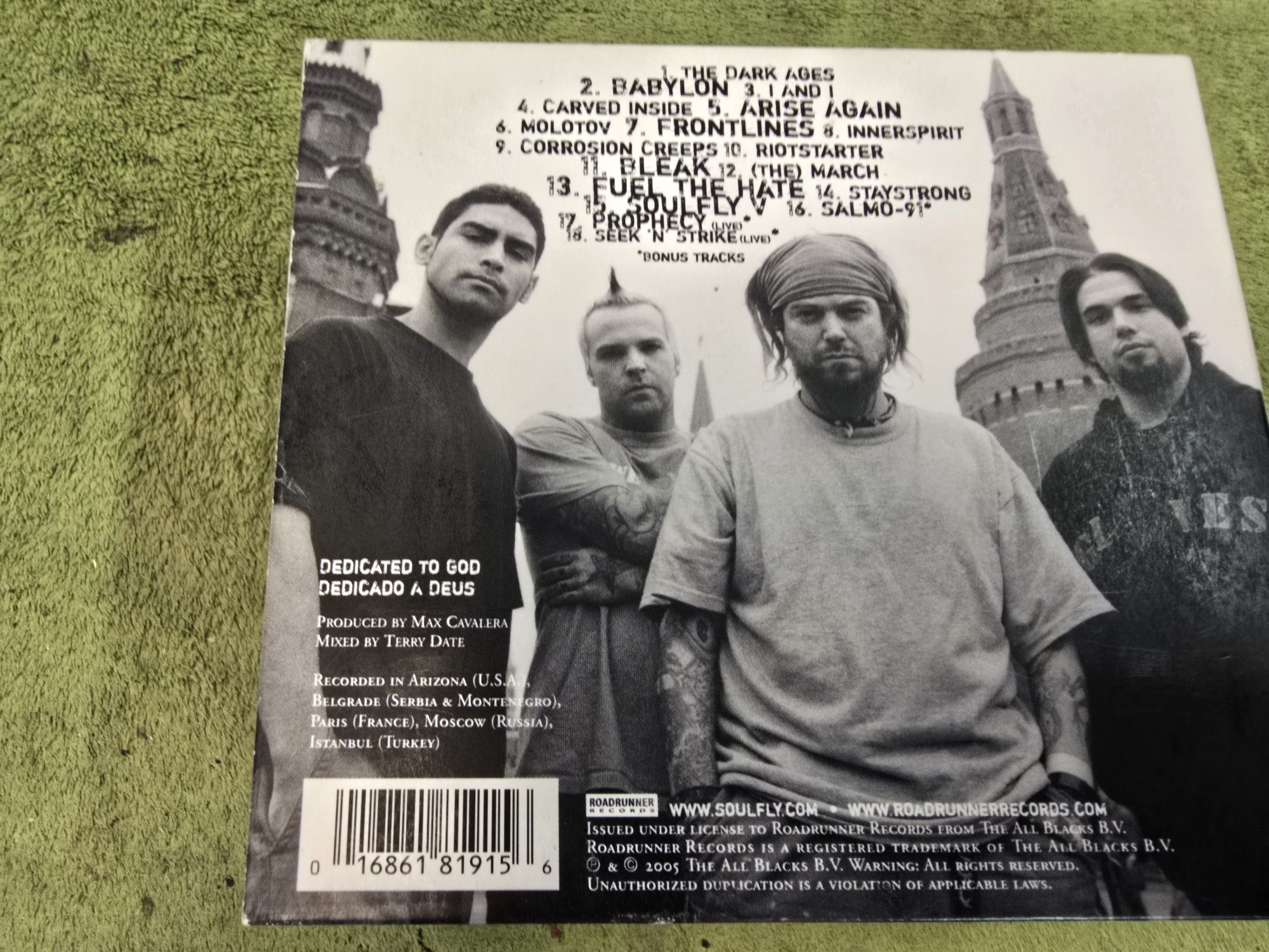 6 płyt CD różni wykonawcy-metal.