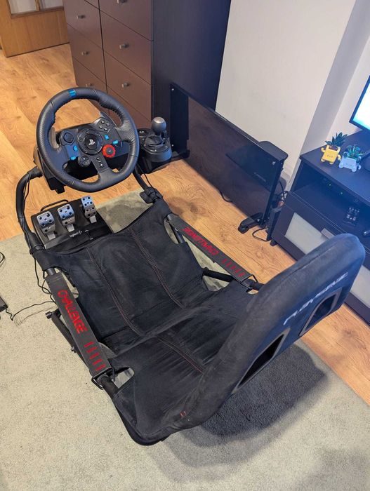 Playseat Challenge, Logitech G29 e Manete de Mudanças - Usado