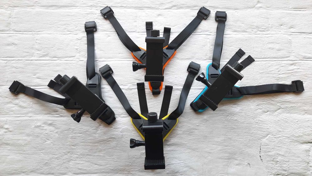 Кріплення на шолом для телефона або камери / Крепление на мото шлем