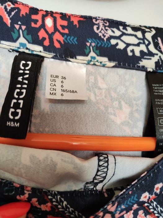 Spodnie szerokie h&m