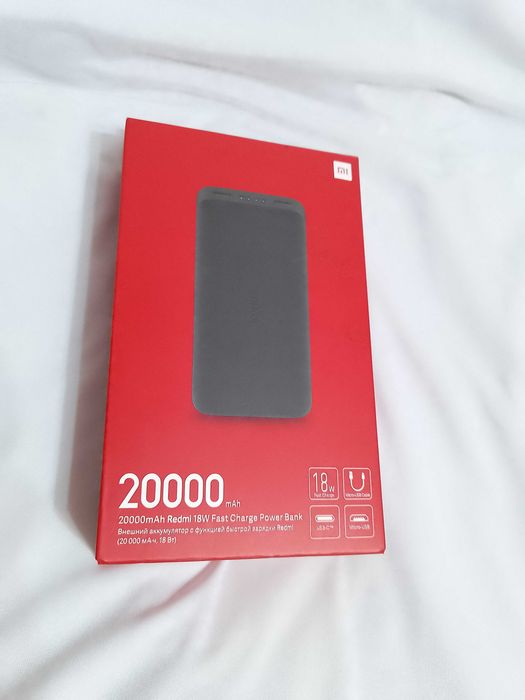 Fast Charge Power Bank Redmi 18W 20000mAh