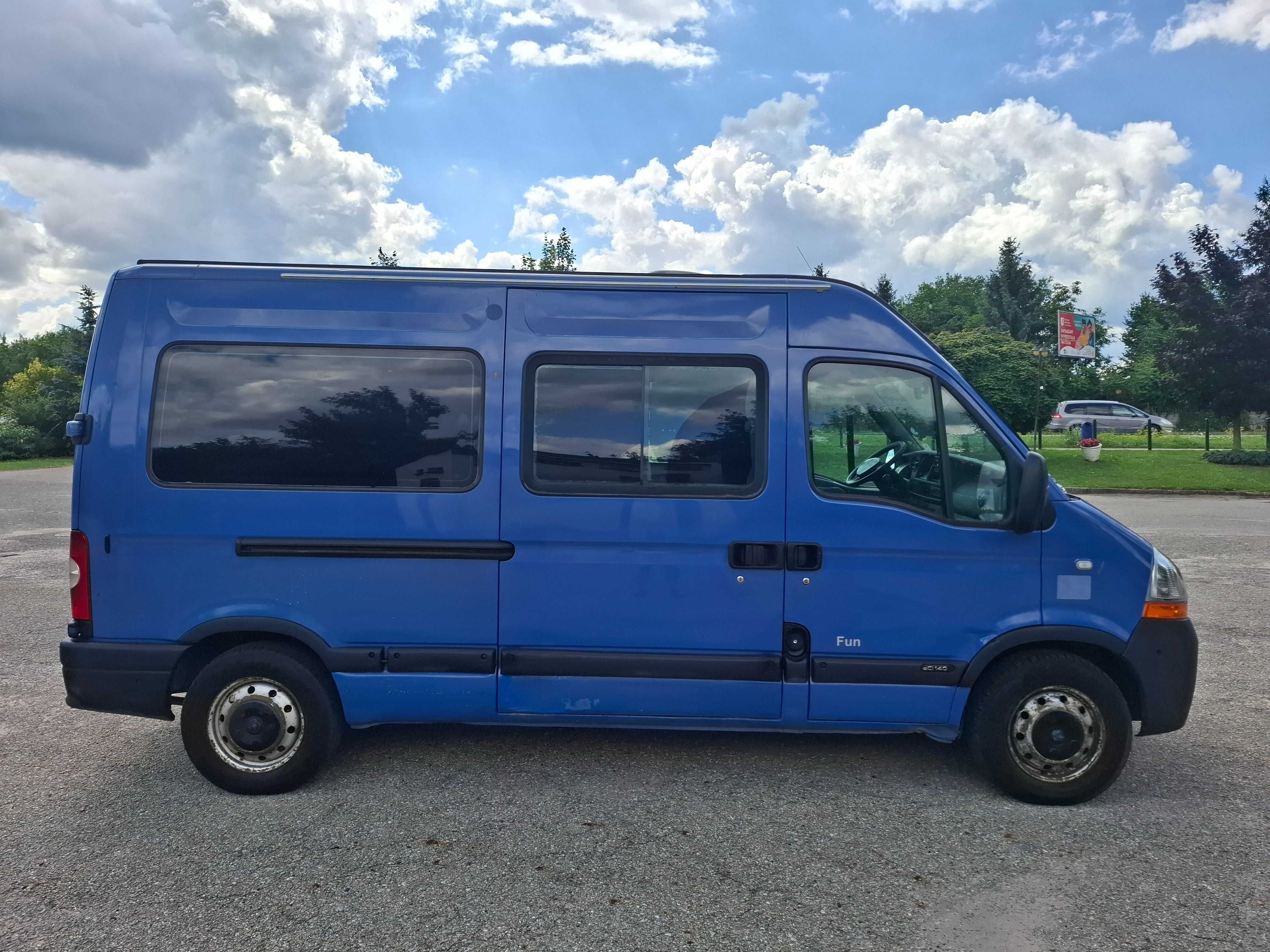 Renault Master 3.0 Diesel manual 6 biegów brygadówka klima WażneOpłaty