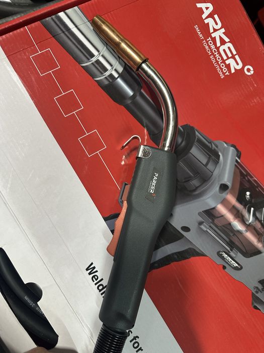 Зварювальний пальник рукав для напівавтомата Parker 200A 3.6M