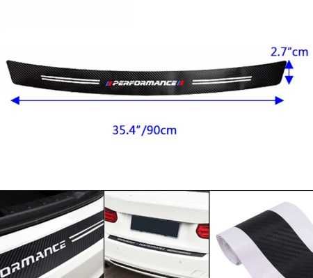Autocolantes faixas embaladeiras BMW M PERFORMANCE | Carbono ou Pretas