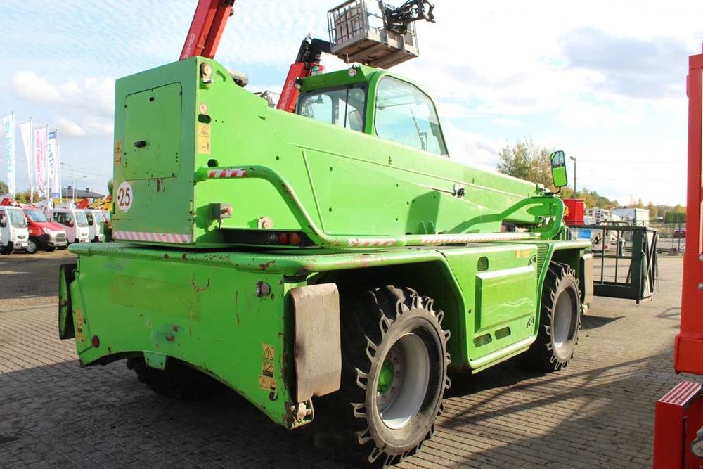 obrotowa teleskopowa ładowarka merlo roto 45.21 wózek 21 m manitou mrt