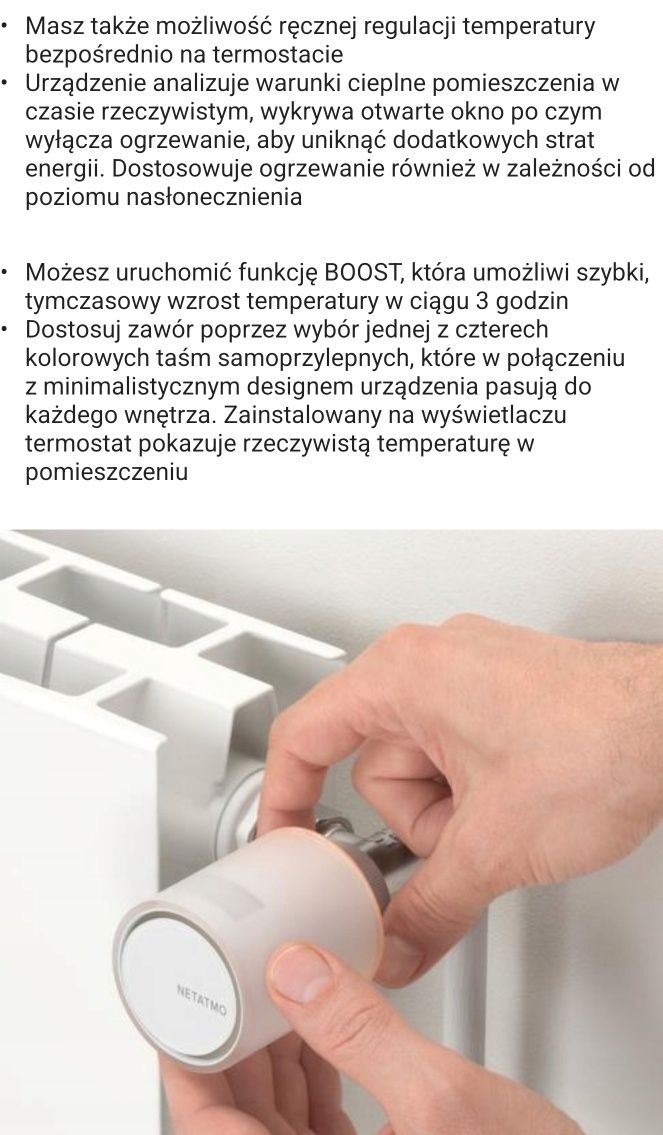 Netatmo Additional Smart Radiator Valve