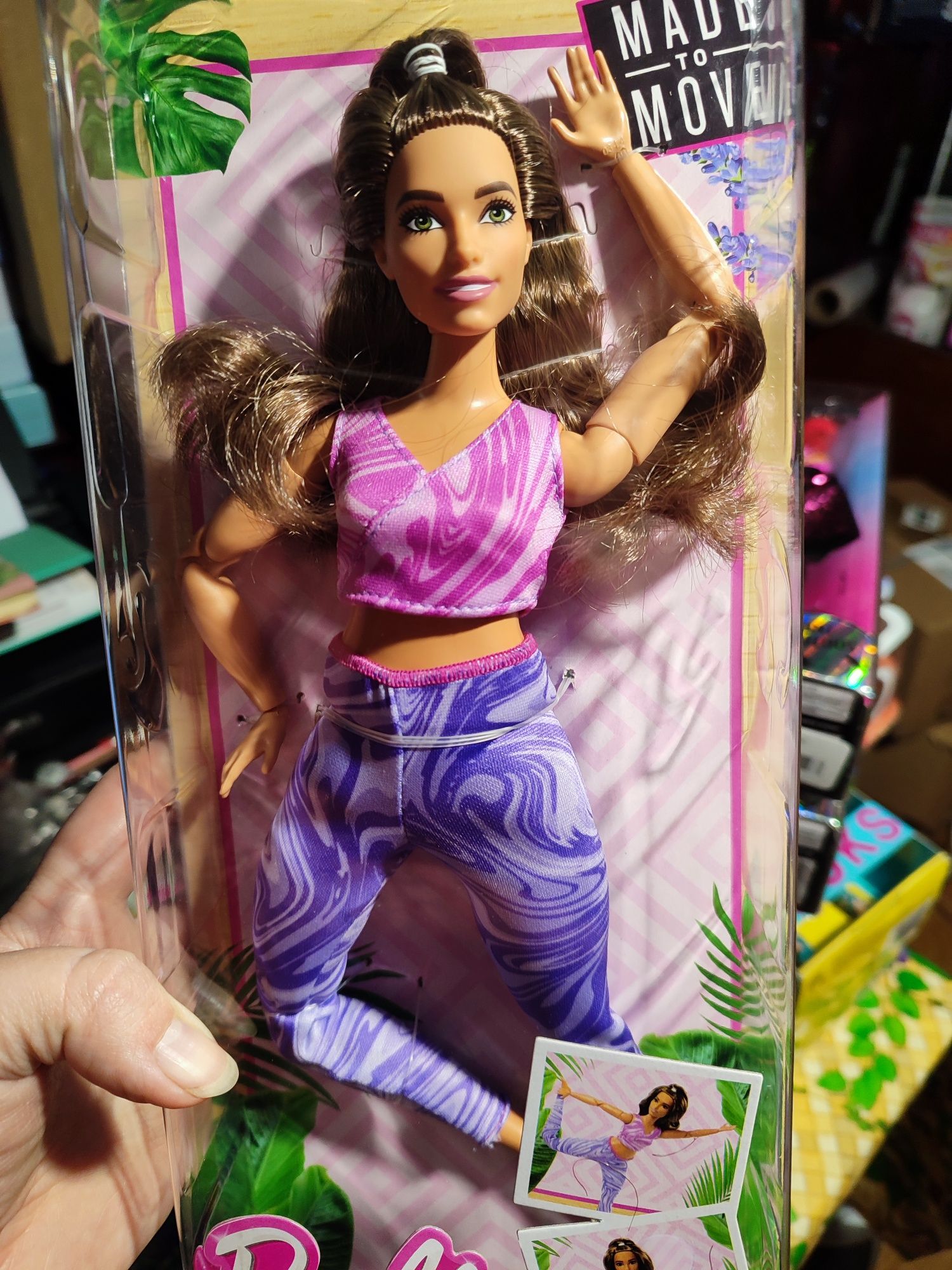 Новинка Барбі йога Barbie made to move