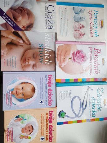 Książki tematyka ciąży i zdrowia dziecka