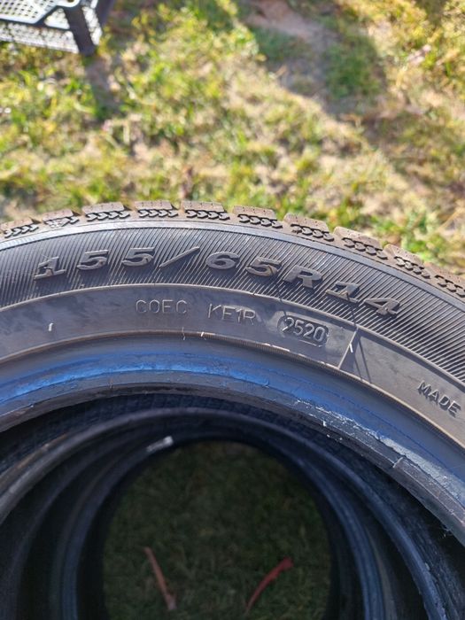 Sprzedam opony zimowe 155/65 R14