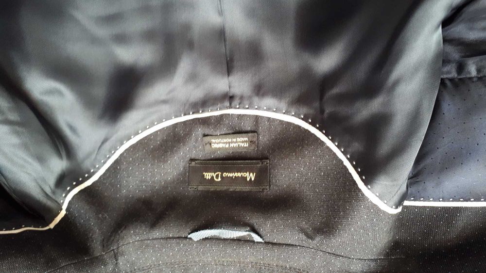 Massimo Dutti - oryginalny damski garnitur wełniany roz.40