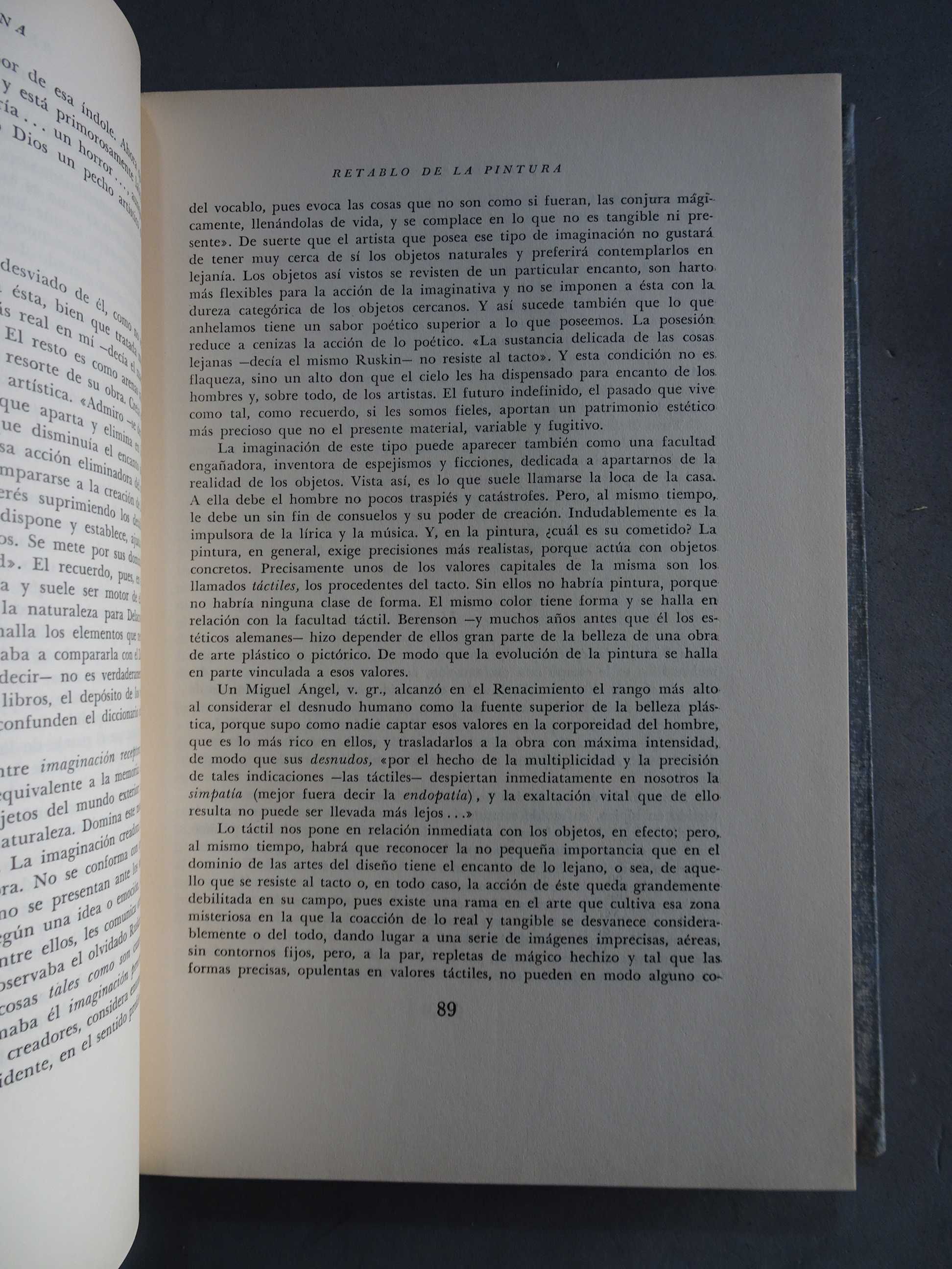 Livro - Retablo de la Pintura Moderna de Goya a Picasso - 1953
