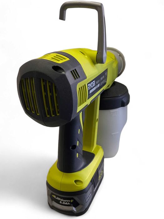 Pistolet malarski Ryobi P620 + Aku 5.0 Ah