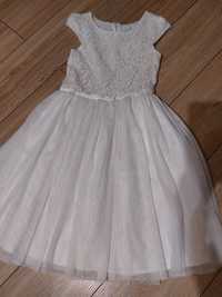 Sukienka biała CoolClub r. 152