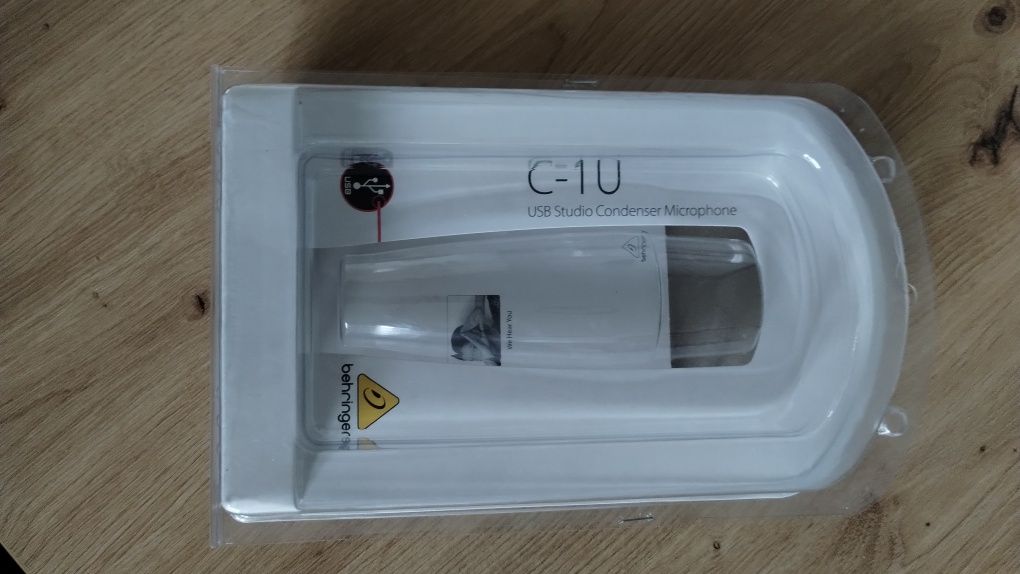Mikrofon C-1U + pop filter