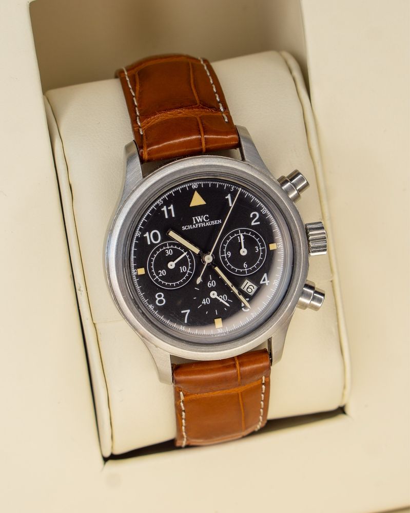Piękny IWC 3740 Fliegechronograph