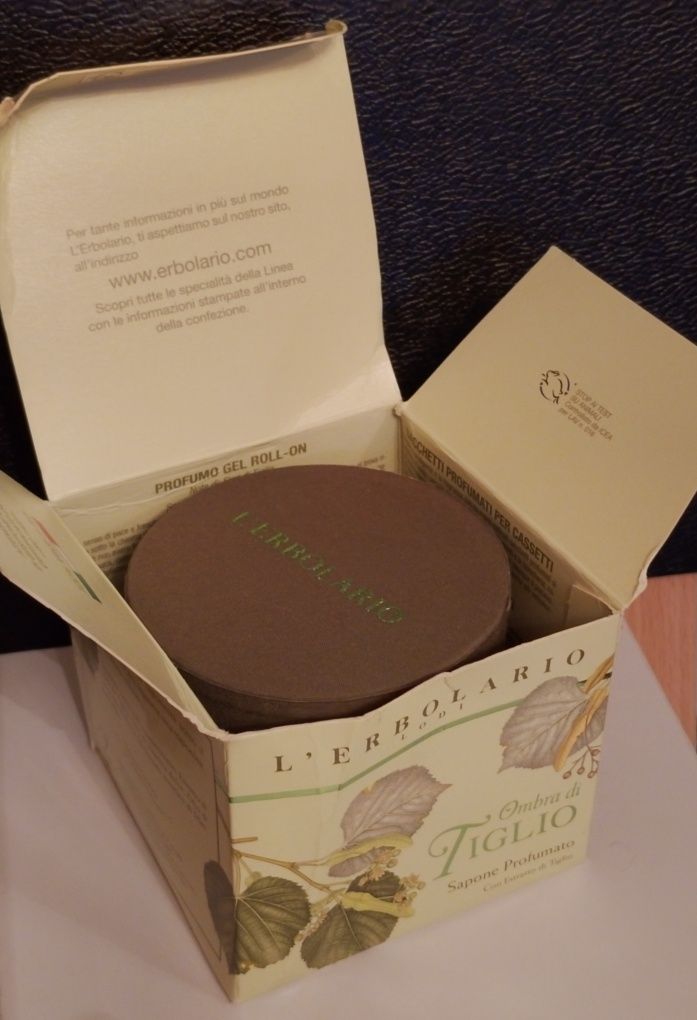 Mydło perfumowane L'Erbolario Lodi Ombra di Tiglio