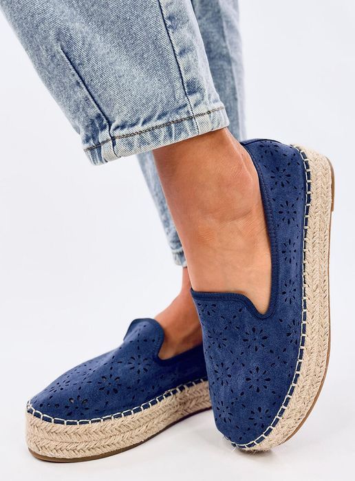 Espadryle Ażurowe Rigois Blue