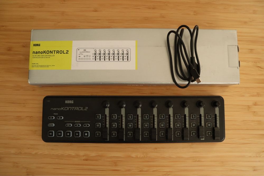 Kontroler midi korg nanokontrol 2 klawiatura vj ableton