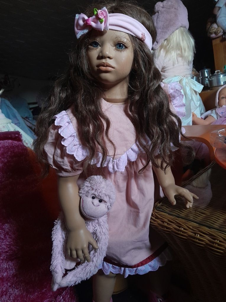 Boneca de rara de coleção marca Himmstedt novo  preço