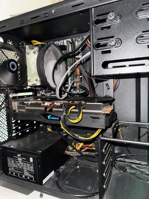 Комьютер в сборке, RX 5700 XT , intel xeon E5-2630 v3, 16 гб оперативы