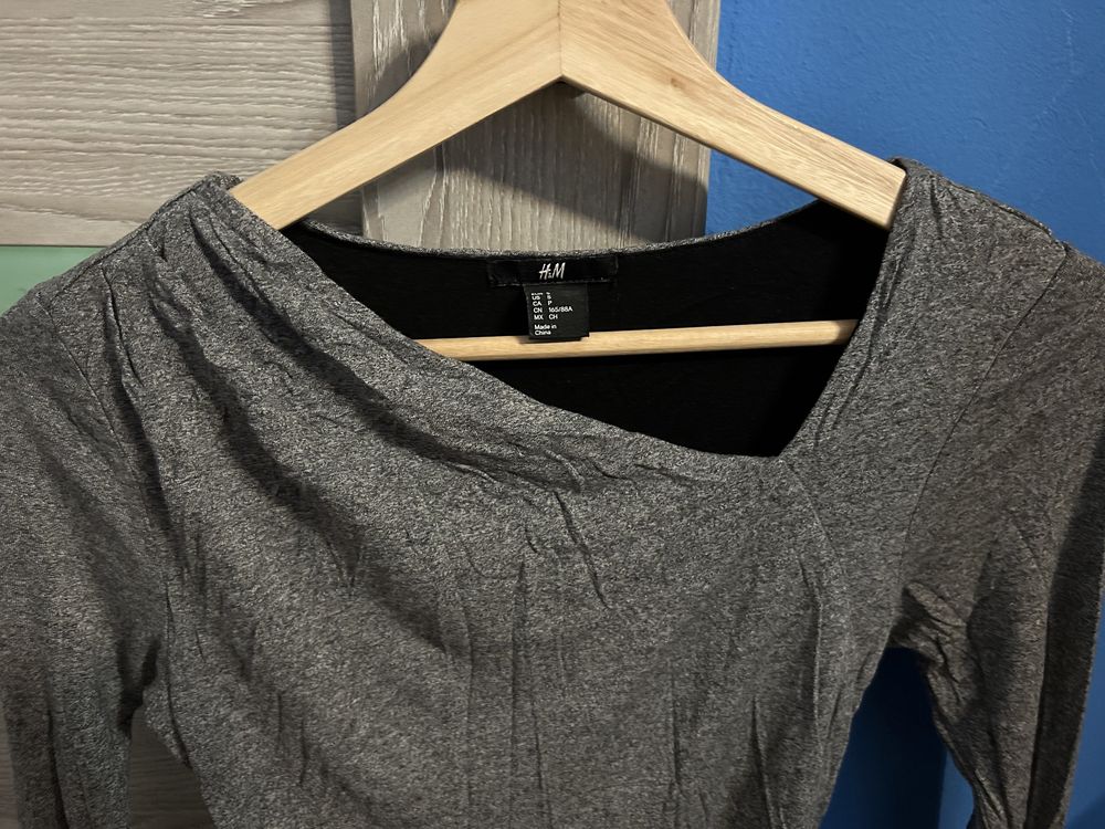 Szara obcisła sukienka H&M