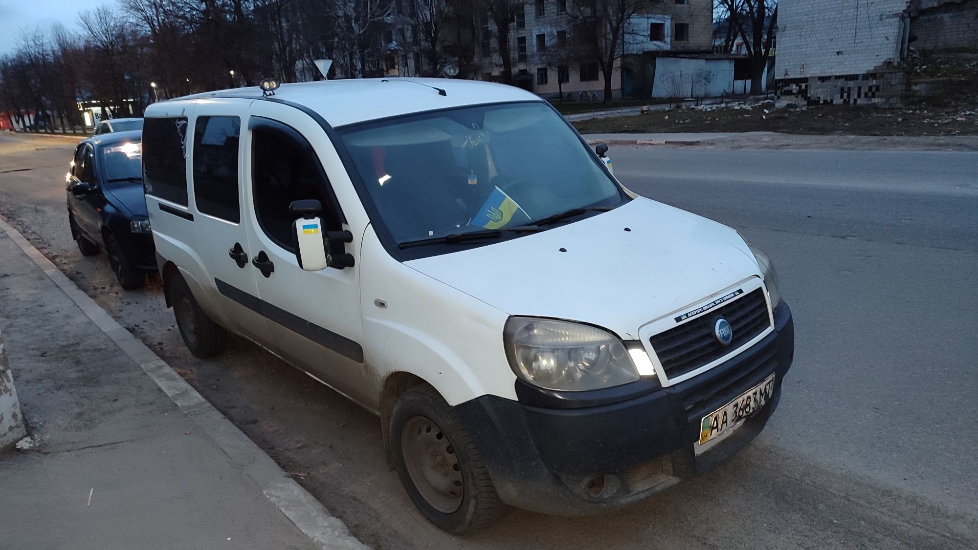 FIAT DOBLO MAXI Baza 2007 року