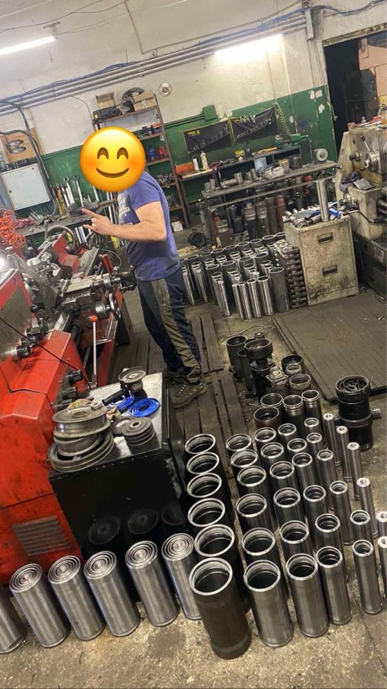 Цилиндр шток гидроцилиндр камаз маз зил газ