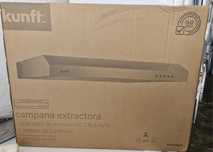 Exaustor kunft branco/inox
