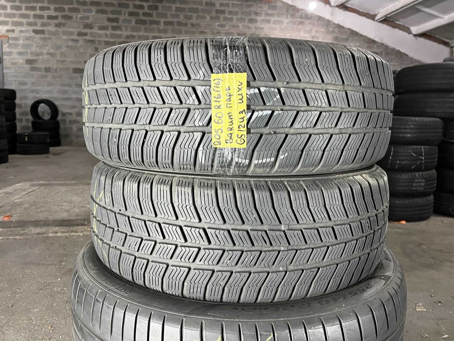 GS1243 Зимові шини 205/60r16 Barum Polaris 3 пара резина р16