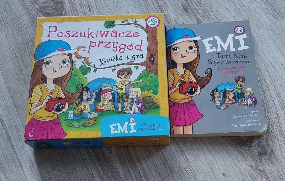 Poszukiwacze przygód gra, książka i gra emi tajny klub super dziewczyn