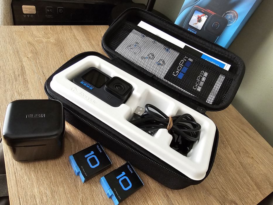 Gopro 10 Black ładowarka, baterie