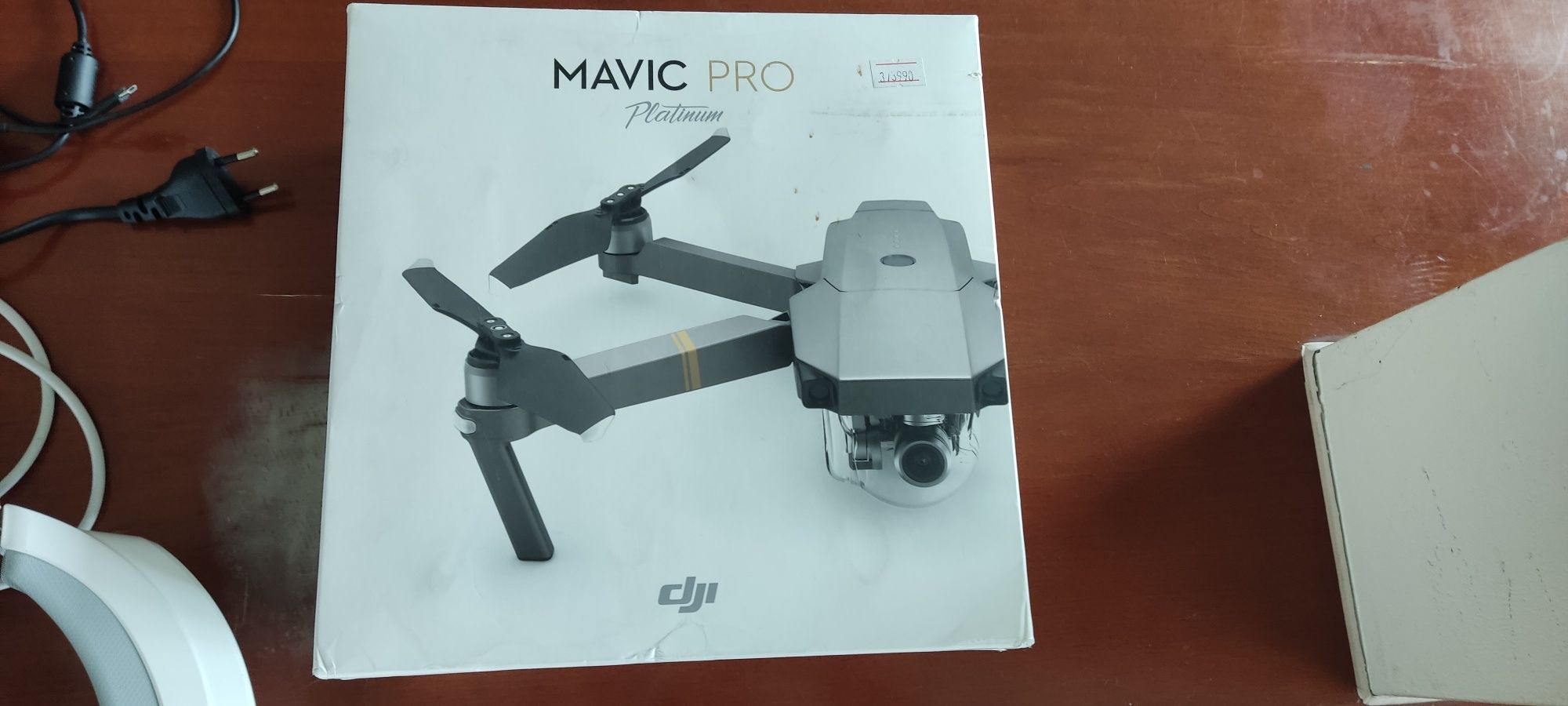 Dji Mavic Pro Platinum, 3 baterie + DJI Googles