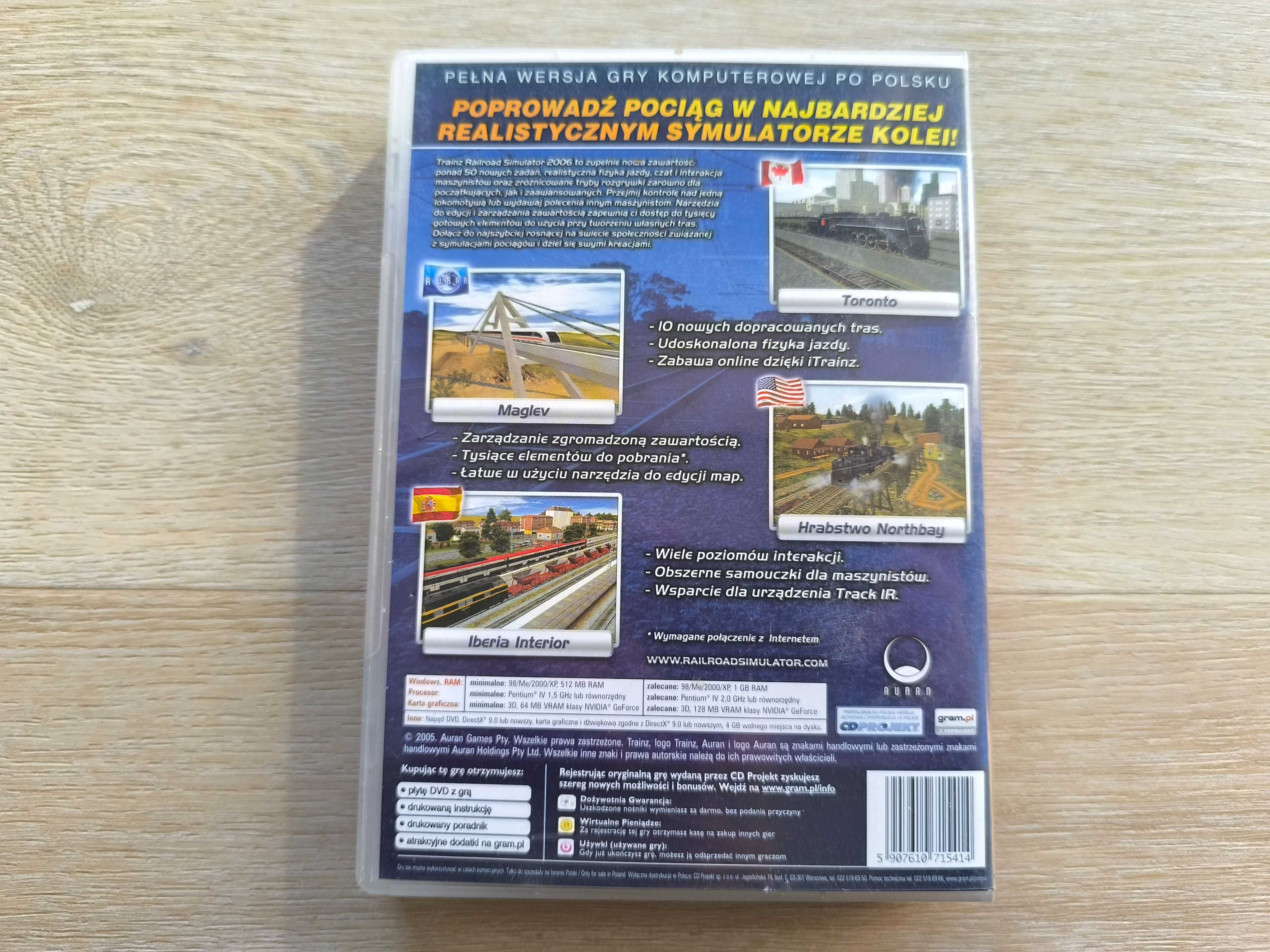 Trainz Railroad Simulator 2006 [PC] (POLSKA WERSJA) Extra Klasyka