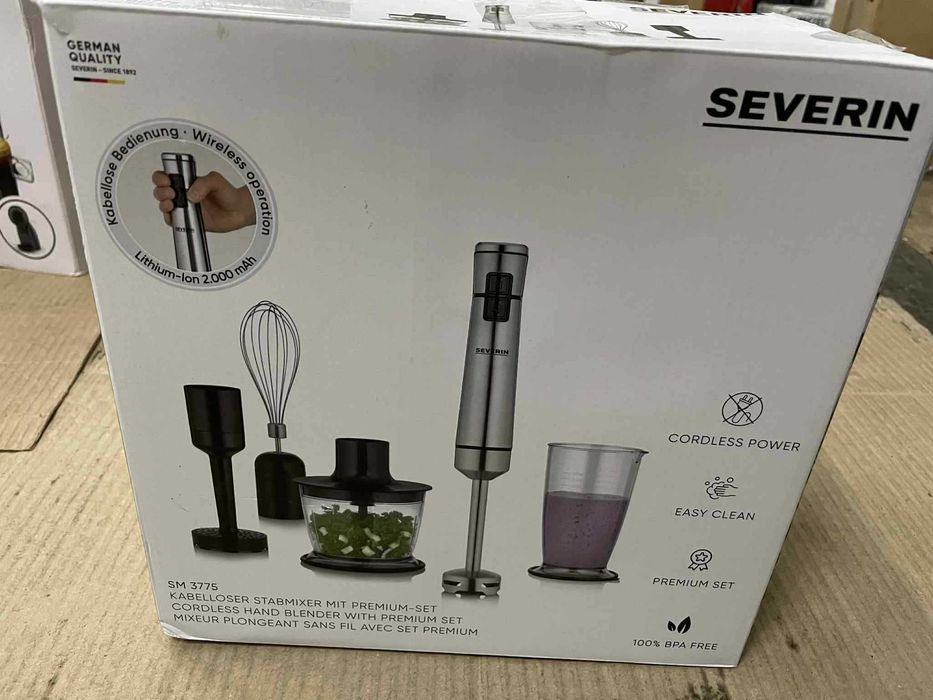 SEVERIN SM 3775 – bezprzewodowy blender ręczny 1000W