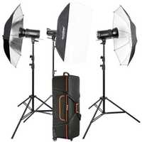 Studio Photo Flash Light Kit Softbox