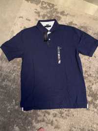 Granatowy tshirt koszulka polo tommy hilfiger