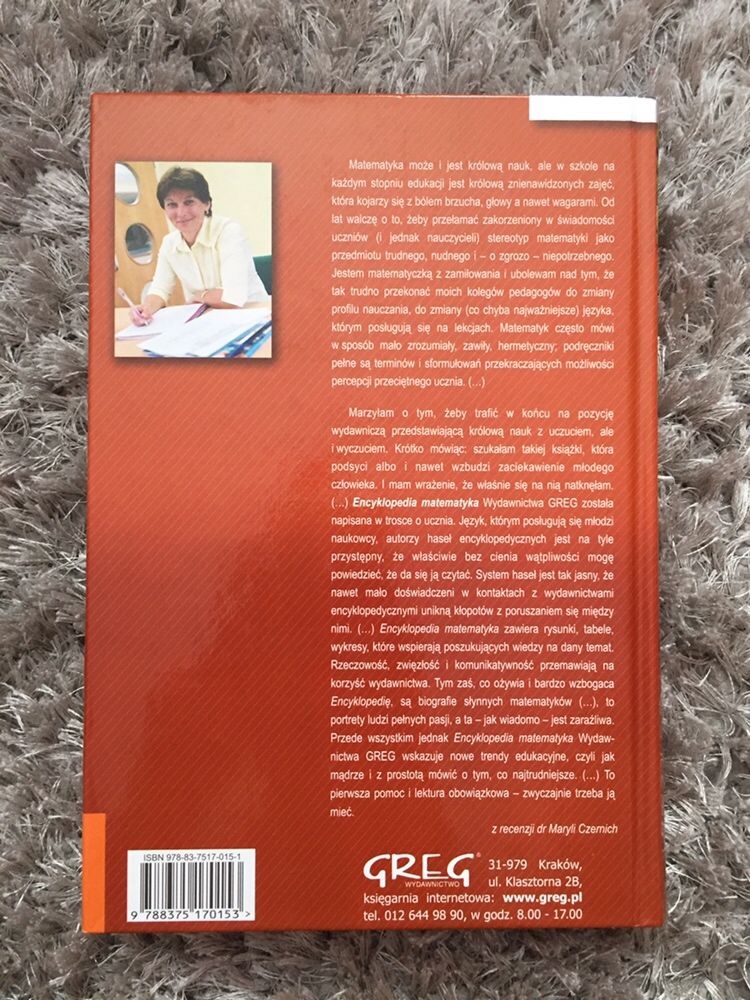 Encyklopedia, matematyka, wydawnictwo GREG