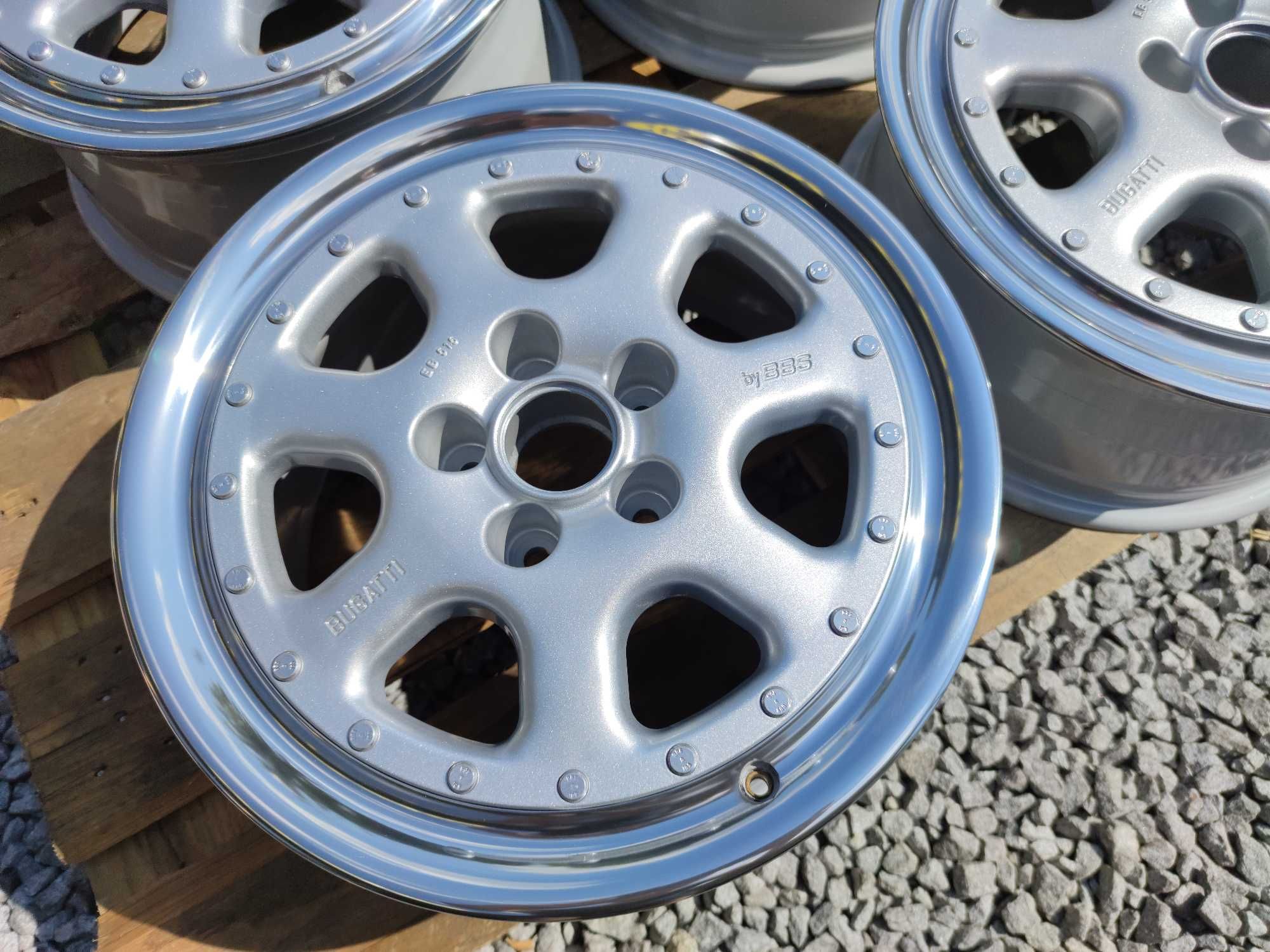 Oryginalne felgi BBS Bugatti EB515 15" 5x100 7J ET35 VW Seat