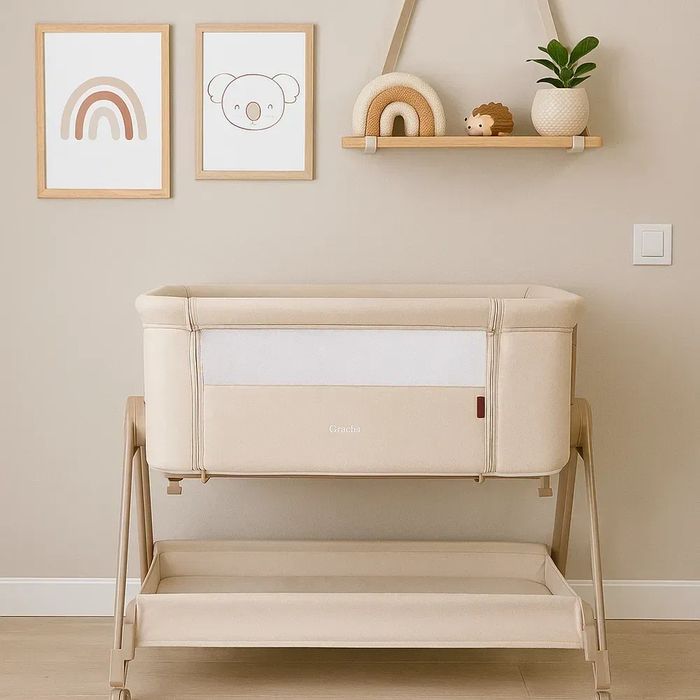 Ліжко приставне для немовлят Gracia Кроватка приставная